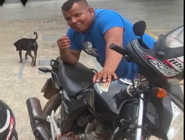 Raimundo Nonato da Silva Oliveira em foto divulgada após o acidente na obra em Bacabal.